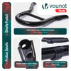Bequille Moto roue arriere charge max 390 kg acier Noir - vuunut.com