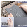 Lot de 4 Boudins de Porte Isolants coupe froid Découpables 96cm Gris - vuunut.com