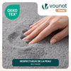 Tapis de salon poils ras doux antiderapant 60x180cm uni gris - vuunut.com