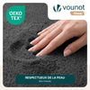 Tapis de salon poils ras doux antiderapant 60x180cm uni anthracite - vuunut.com