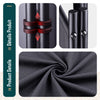 Paravent interieur separateur 3 panneaux autoportant pliable 262 x 30 x 173 cm Anthracite - vuunut.com