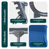 Transat pare soleil Lot de 2 pcs Bleu - vuunut.com