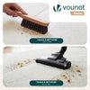 Tapis de salon poils ras doux antiderapant 60x180cm uni crème - vuunut.com
