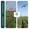 Lot de 2 Cerf volant anti oiseaux effaroucheur avec mat Faucon modele C et G - vuunut.com