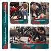 Bequille Moto roue arriere charge max 390 kg acier Rouge - vuunut.com