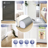 Lot de 4 Boudins de Porte Isolants coupe froid Découpables 96cm Gris - vuunut.com