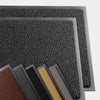 Lot de 2 Tapis de porte paillasson 60x90cm Gris-Noir - vuunut.com