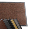 Tapis de porte paillasson 60x90cm Marron-Noir - vuunut.com