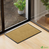 Lot de 2 Tapis de porte paillasson 60x90cm Beige - vuunut.com