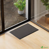 Lot de 2 Tapis de porte paillasson 40x60cm Anthracite - vuunut.com