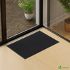 Lot de 2 Tapis de porte paillasson 60x90cm Noir - vuunut.com