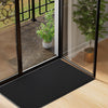 Tapis de porte paillasson 90x150cm Noir - vuunut.com