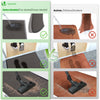 Tapis de porte paillasson 90x150cm Anthracite - vuunut.com