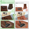 Tapis de porte paillasson 90x150 marron - vuunut.com