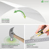 14 x Plaques de polycarbonate alveolaires transparent creux 4mm 121x60.5cm - vuunut.com