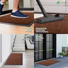 Tapis de porte paillasson 60x90 marron - vuunut.com