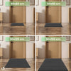 Tapis de porte paillasson 90x150 anthracite - vuunut.com