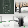 Serre buche 3m avec housse de protection - vuunut.com