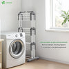 Sechoir a linge etendoir extensible et pliable grande capacite sechage 190x53x170cm Blanc - vuunut.com