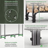 Serre buche 2m avec housse de protection - vuunut.com