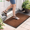 Tapis de porte paillasson 60x90 marron - vuunut.com