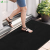 Tapis de porte paillasson 90x150cm Noir - vuunut.com