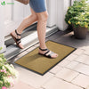 Lot de 2 Tapis de porte paillasson 40x60cm Beige - vuunut.com