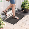 Lot de 2 Tapis de porte paillasson 40x60cm Anthracite - vuunut.com
