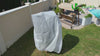 Lot de 3 Housse Hivernage Plante avec Cordon  et zipper Polypropylème 80g/m² 120x180cm blanc