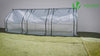 Mini Serre de jardin avec 2 portes enroulables bache PE renforcee 135g/m2 180x90x90cm Vert