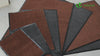 Tapis de porte paillasson 90x150cm Gris-Noir