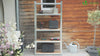Lot de 2 Etagères de rangement charge lourde robuste à 5 niveaux 70x30x150cm