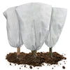 Lot de 3 Housse Hivernage Plante avec Cordon Polypropylème 80g/m² 80x100cm blanc - vuunut.com