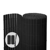 Canisse PVC brise vue renforce avec attaches de fixation 90x300cm gris - vuunut.com