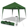 Tonnelle de jardin 3x3m pliable verte avec sac de transport - vuunut.com