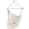 Chaise suspendue hamac avec 2 oreillers Beige - vuunut.com