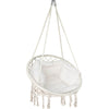 Fauteuil suspendu avec coussin beige - vuunut.com