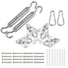 Kit de fixation 24pcs pour voile ombrage - vuunut.com