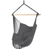 Chaise suspendue hamac avec 2 oreillers Gris - vuunut.com