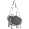 Fauteuil suspendu avec coussin gris - vuunut.com