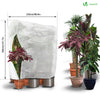 Housse d'Hivernage Plante avec Cordon  et zipper Polypropylème 150g/m² 250x360cm blanc - vuunut.com