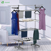 Sechoir a linge etendoir ailes pliables 4 niveaux avec maille - vuunut.com