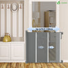 Barriere de securite retractable enfant 180cm gris - vuunut.com