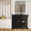 Barriere de securite retractable enfant 180cm noir - vuunut.com