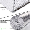 Isolant thermique a bulle double couche aluminium radiateur reflecteur 1.22x10m - vuunut.com