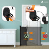 Barriere de securite retractable enfant 180cm noir - vuunut.com