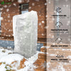 Lot de 3 Housse Hivernage Plante avec Cordon  et zipper Polypropylème 80g/m² 120x180cm blanc - vuunut.com
