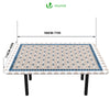 Nappe de table rectangulaire en PVC Tissu non-tissé style ceramique - vuunut.com