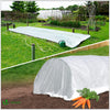 Voile d’hivernage en Polypropylème 50g/m² 1.5x10m avec piquets blanc - vuunut.com