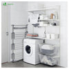 Sechoir a linge inox etendoir robuste ailes pliables 3 niveaux - vuunut.com